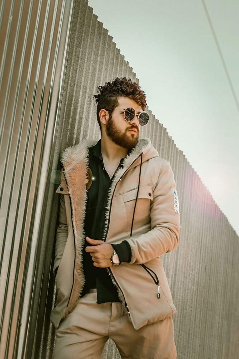 Man wearing sunglasses in a lifestyle portrait